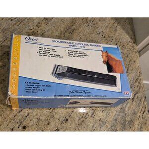 Oster Pro Cordless Clipper Model 125-10B Horse Animal Muzzle Mane Fetlocks